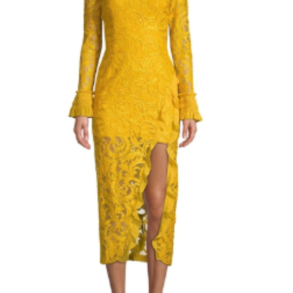 Alexis Fala Lace Midi Dress, Size 6